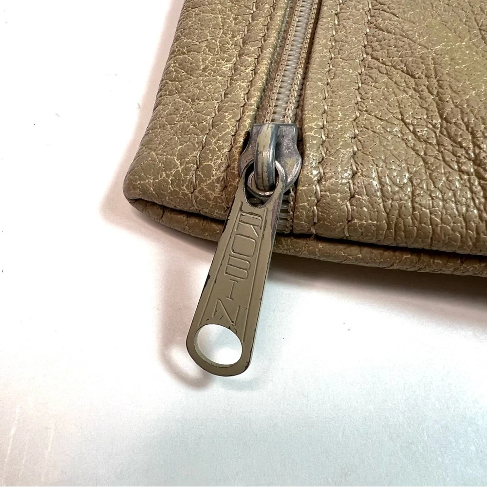 Vintage Carlos Falchi Leather Clutch Bag